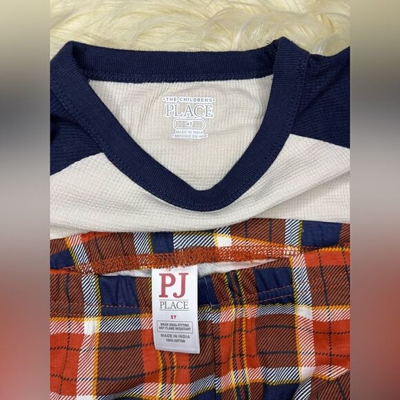 PJ Place Thankful pj set sz 4/5T - Picture 2 of 3